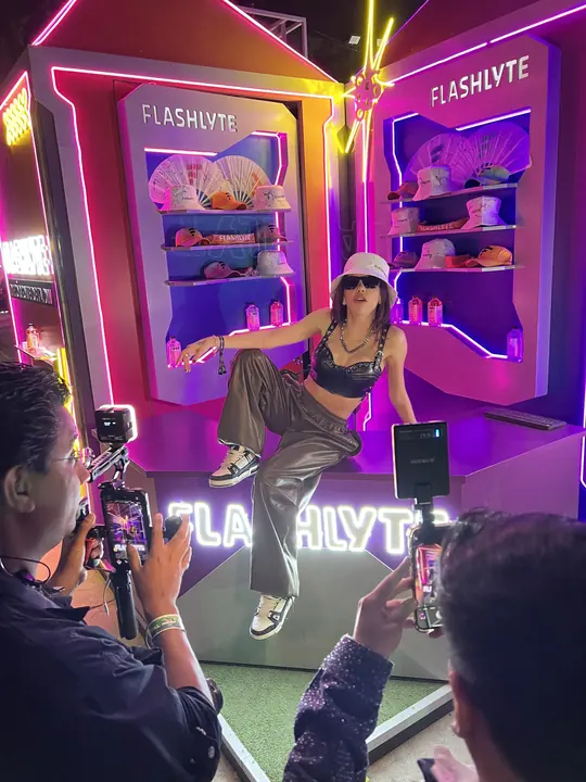 Flashlyte FlowFest stand