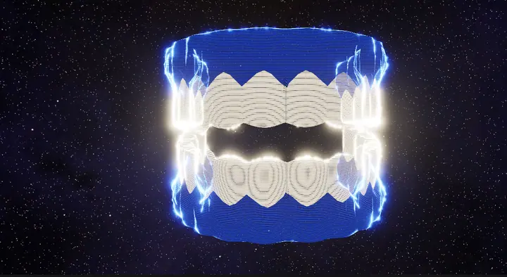 Philips Colgate dientes holograma