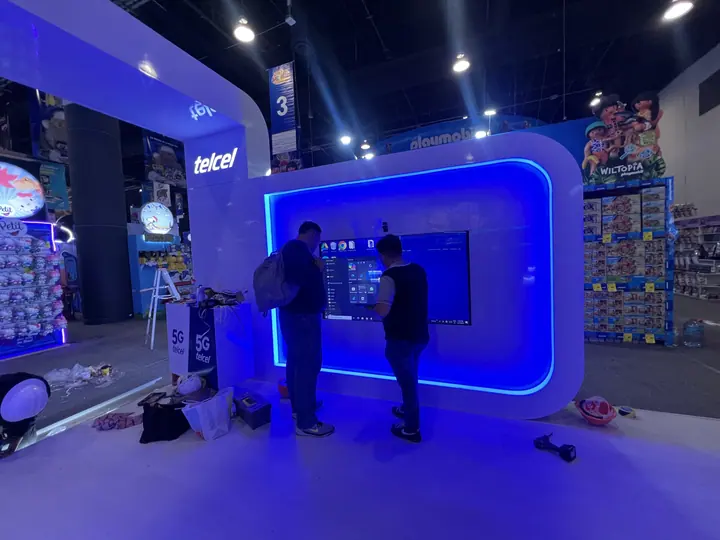 Telcel stand